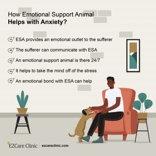 How ESA helps with anxiety?