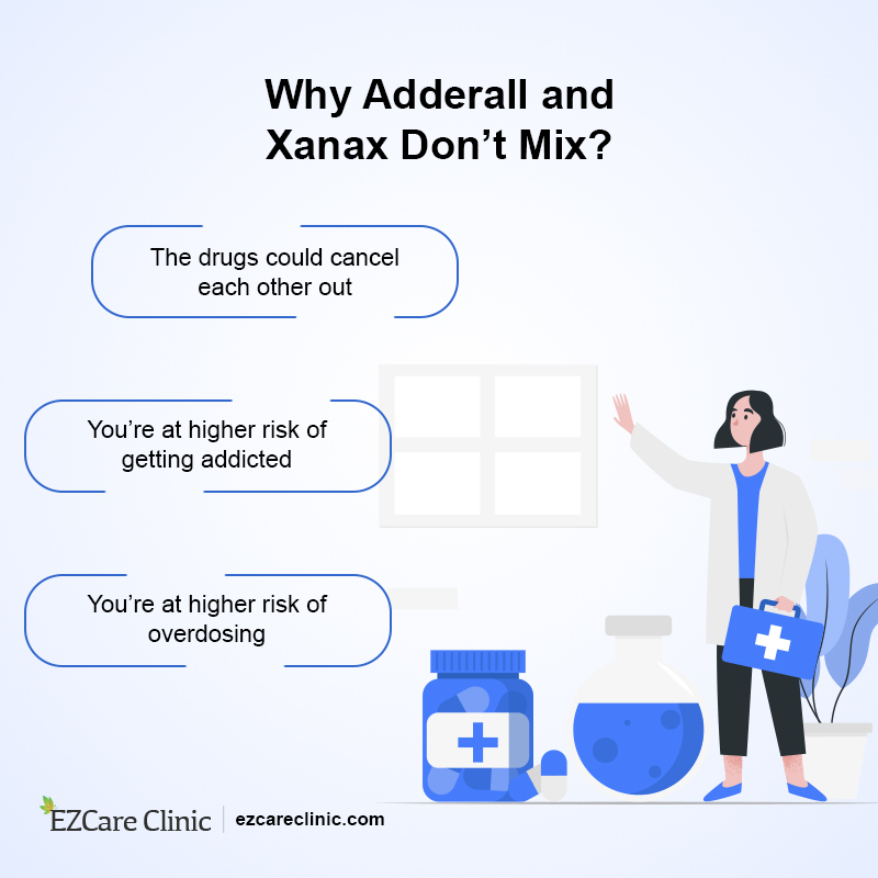 Mix Adderall and Xanax