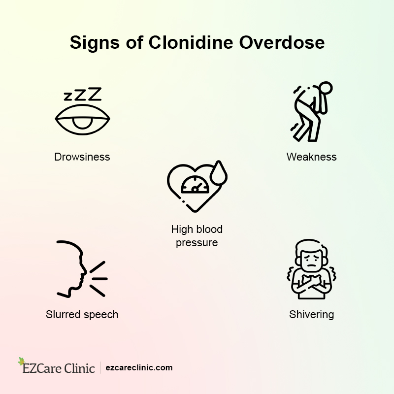 clonidine overdose