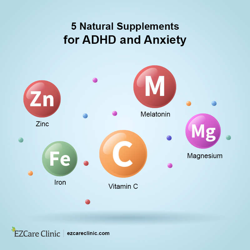 ADHD and Anxiety Supplements