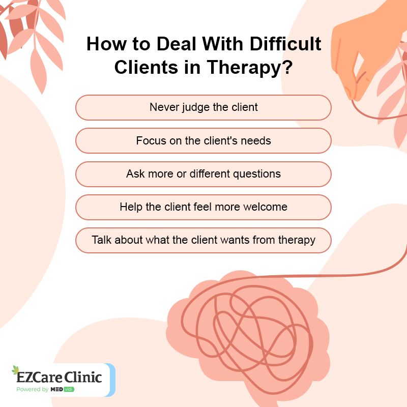 How to Deal With 7 Types of Difficult Clients in Therapy? Deal With Difficult Clients