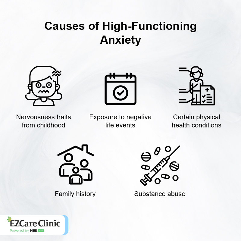High Functioning Anxiety: Signs, Characteristics, and Cure High Functioning Anxiety Causes