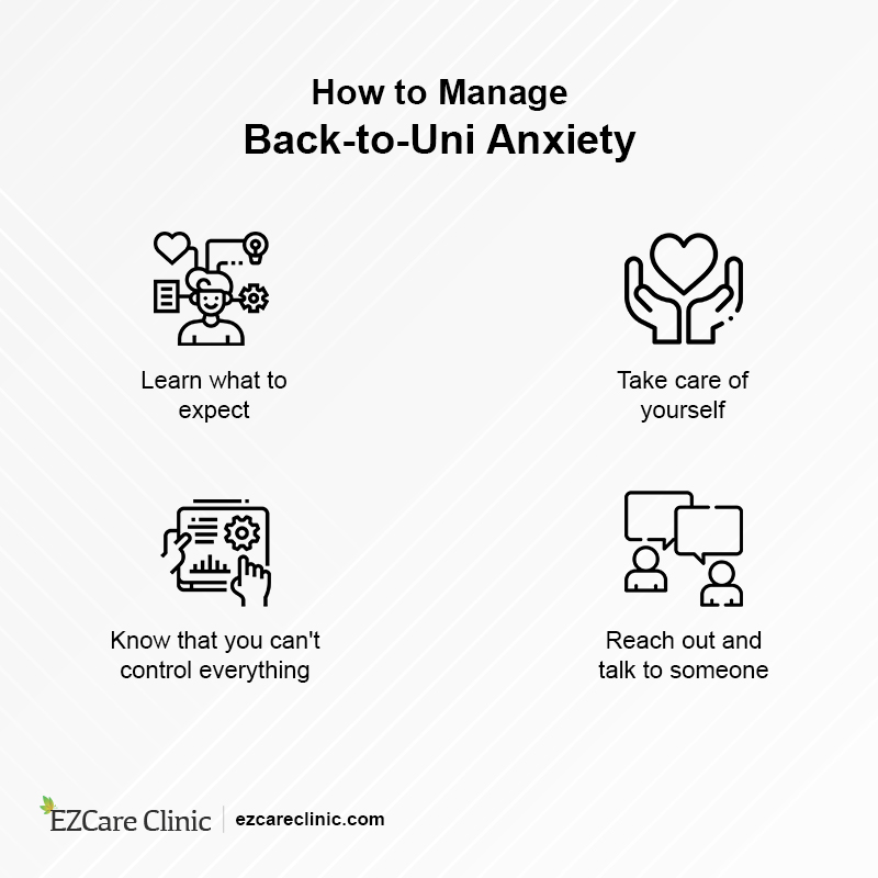 Manage anxiety
